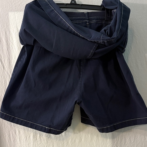 Karen Scott Dark Blue Cotton Skirt - Picture 6 of 6